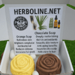 Chocolate and orange soap